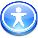 user, Access LightSkyBlue icon