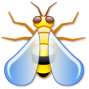 wasp, bug Black icon