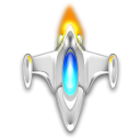 Kspaceduel, spaceship Black icon