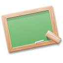 tutorials, Black board, table, learn, school, teach DarkSeaGreen icon