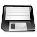 Disk, save, Floppy WhiteSmoke icon