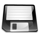 Floppy, unmount WhiteSmoke icon