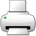 printer, Print WhiteSmoke icon