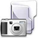 Camera, Folder Gainsboro icon