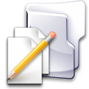 documents, Pen, write, Folder Gainsboro icon