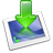 Arrow, Desktop, download DimGray icon