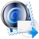 post, Forward, mail WhiteSmoke icon