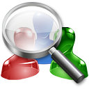 user, search, Find IndianRed icon