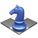 springer, horse, chess, knight Black icon