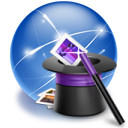 wizard, hat, Connection, internet SteelBlue icon