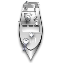 Battleship, weapon Black icon