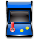 package, emulator, Arcade, Games Black icon