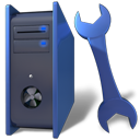 hardware, settings, tools, Server DarkSlateGray icon