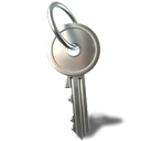 Lock, Key, password DarkGray icon