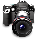 digital camera, Camera, dslr, photography, canon DarkSlateGray icon