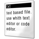 Text, Clipping Gainsboro icon