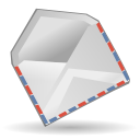 envelope, mail Silver icon