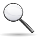 magnifying glass, zoom, search, Find Black icon
