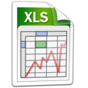 word, xls, microsoft, Excel Black icon