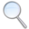 Adept, preview, magnifying glass Black icon