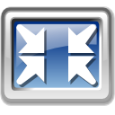 Nofullscreen, window Gainsboro icon