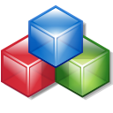 Blocks, Modules CornflowerBlue icon