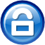 Lock SteelBlue icon
