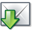 Get, mail DimGray icon