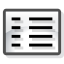 list, view, Text DarkSlateGray icon