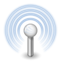 antenna, Wifi, wireless, gprs, Aerial CornflowerBlue icon