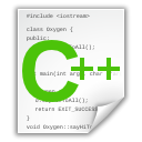C++src, Text, x WhiteSmoke icon