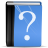 dictionary, help, contents, Book, question mark, Blue CornflowerBlue icon