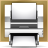 Print, frame WhiteSmoke icon