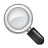 Find, magnifying glass, zoom, search Gainsboro icon