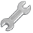 spanner, technical DarkGray icon