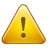 triangle, sign, Caution, warning, Alert, exclamation, exclamation mark Gold icon