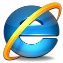 Browser, microsoft, 16 colors, internet explorer Black icon