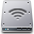 Airport, wireless, harddisk, drives DarkGray icon