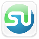 Stumbleupon, Badge SteelBlue icon