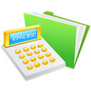 calculator Black icon