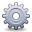 Admin, settings, preferences, Advanced, Gear, Cog Black icon