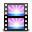 movie, film, Clip DarkSlateGray icon
