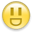 really, happy, smiley Khaki icon