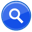 Spotlight, Find, search, zoom RoyalBlue icon