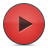 play, red, button IndianRed icon