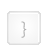curly, Key, Close, Bracket WhiteSmoke icon