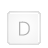 d, Key WhiteSmoke icon