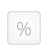 Percent, Key WhiteSmoke icon