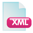 File, document, xml Gainsboro icon