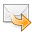 Forward, mail WhiteSmoke icon